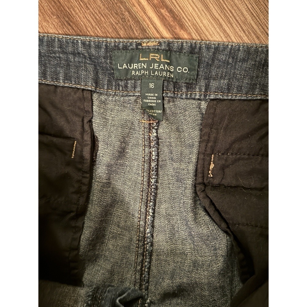 Lauren Ralph Lauren Dark Wash Womens Jeans Size 16 - Picture 3 of 6